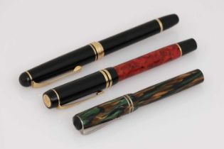 3 Füller, diverse