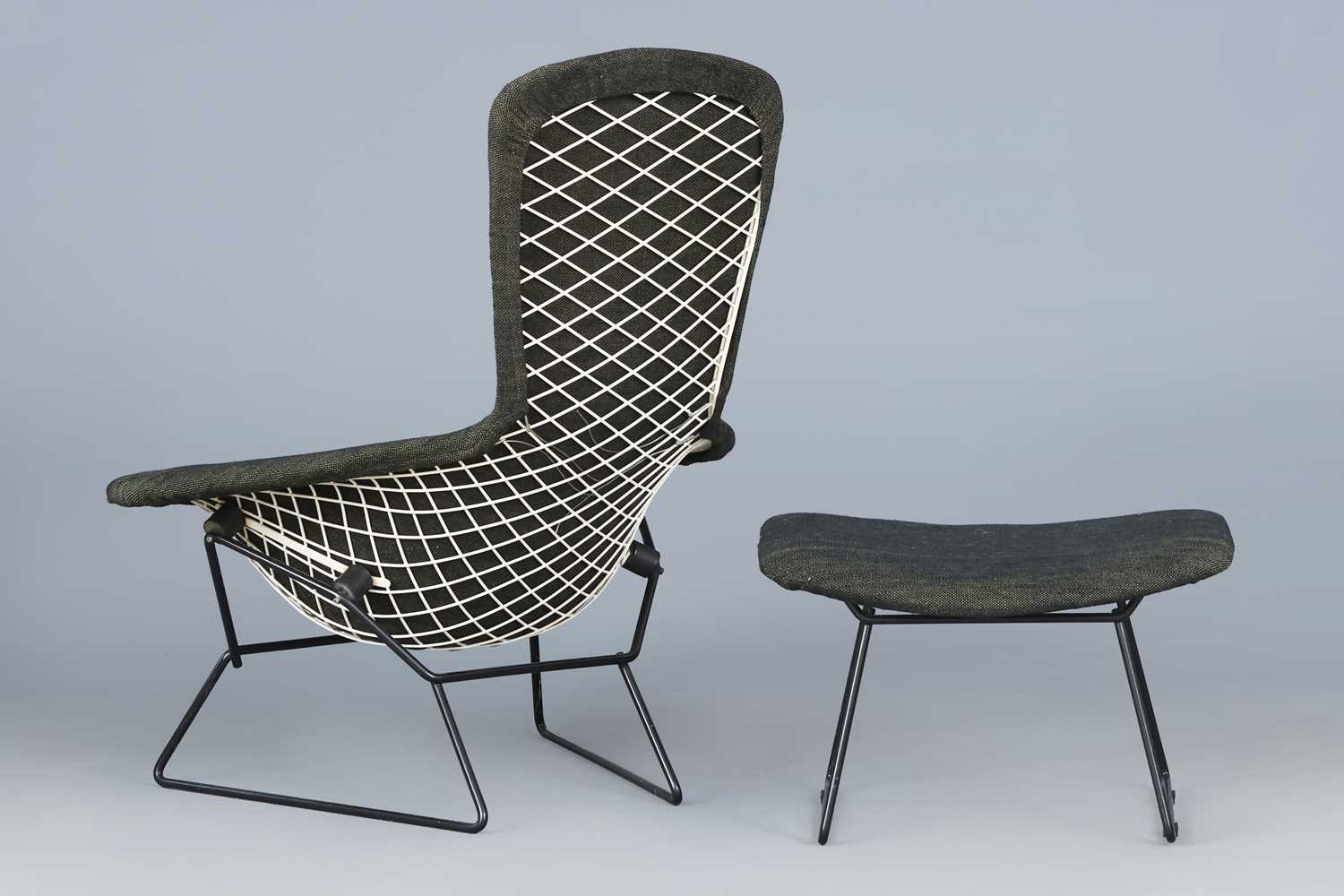 KNOLL INTERNATIONAL "Bird Chair" Sessel mit Ottoman - Image 3 of 3