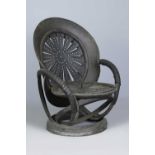 Peacock-chair aus Kautschuk