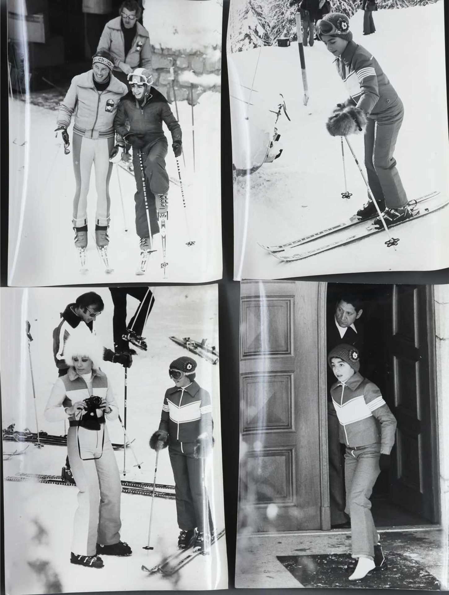 Fotostrecke "Farah Diba im St. Moritzer Schnee" (1970) - Bild 2 aus 4