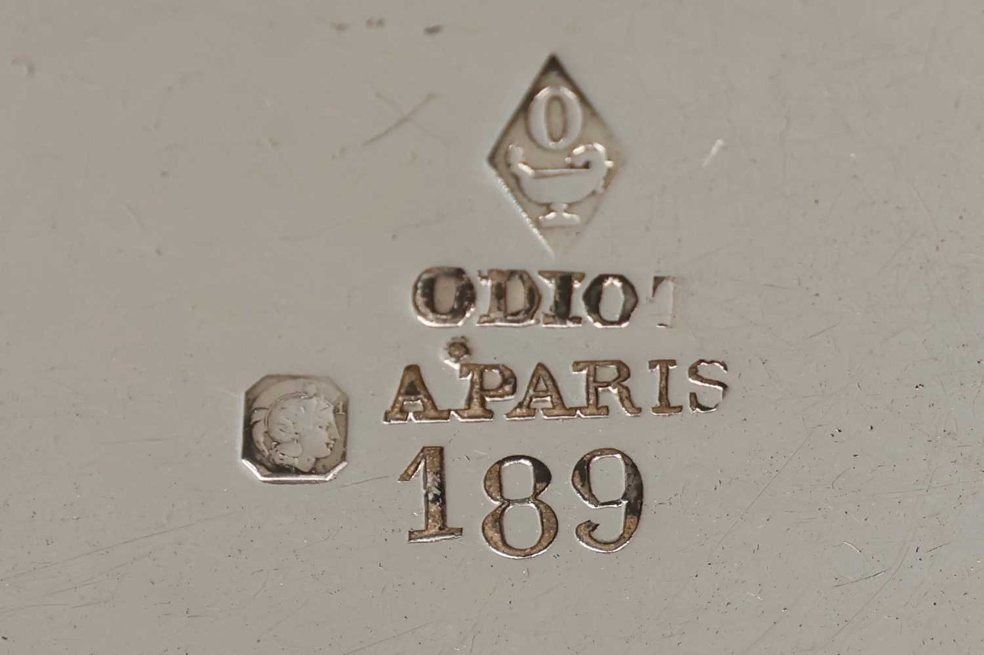 ODIOT (Paris) Silber Teeservice - Bild 5 aus 5