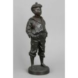 VLACLAV (Victor) SZCZEBLEWESKY (1888-1965) Bronzefigur "Mousse siffleur"