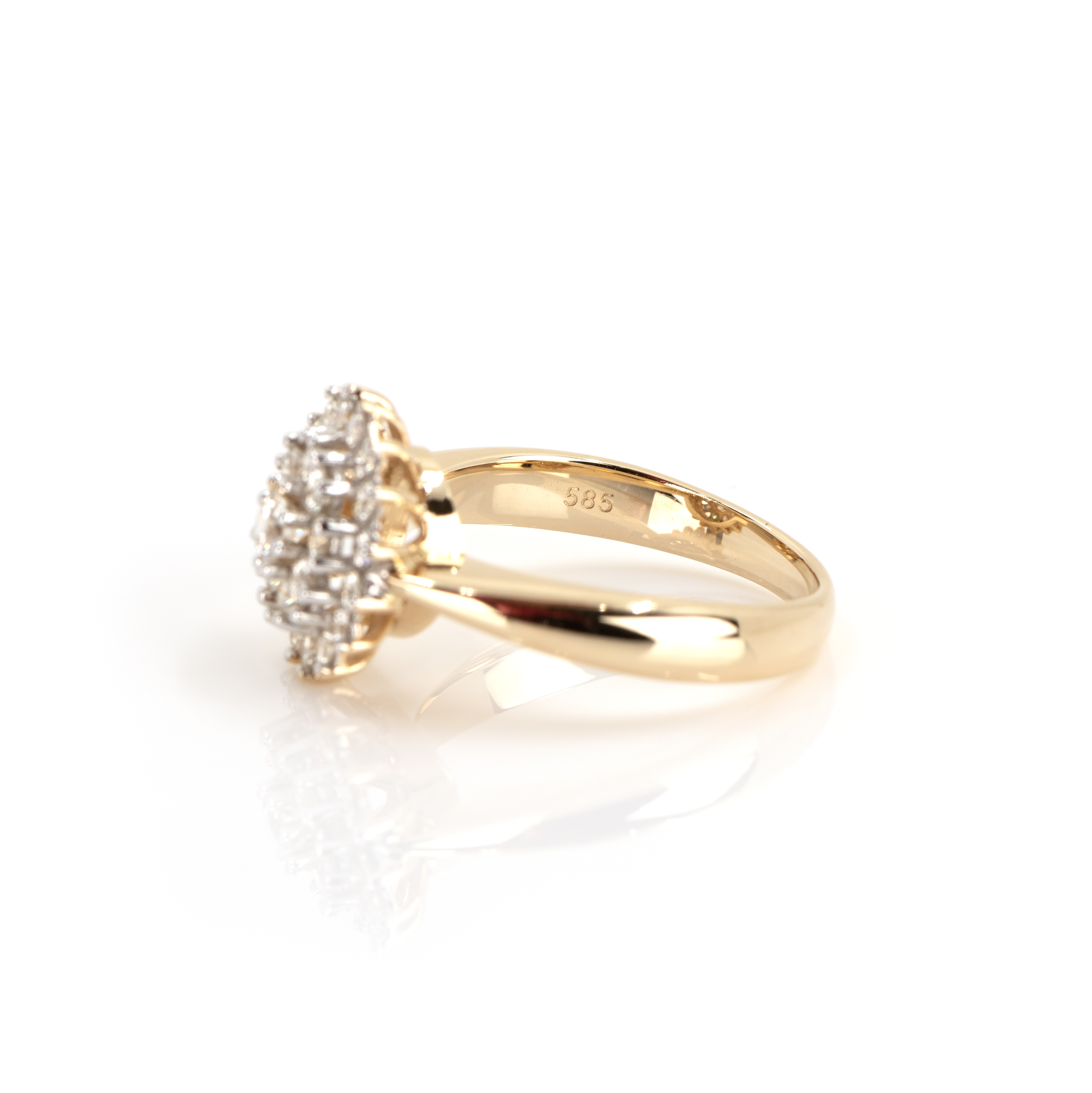 Ring mit Diamantbesatz - Image 5 of 5