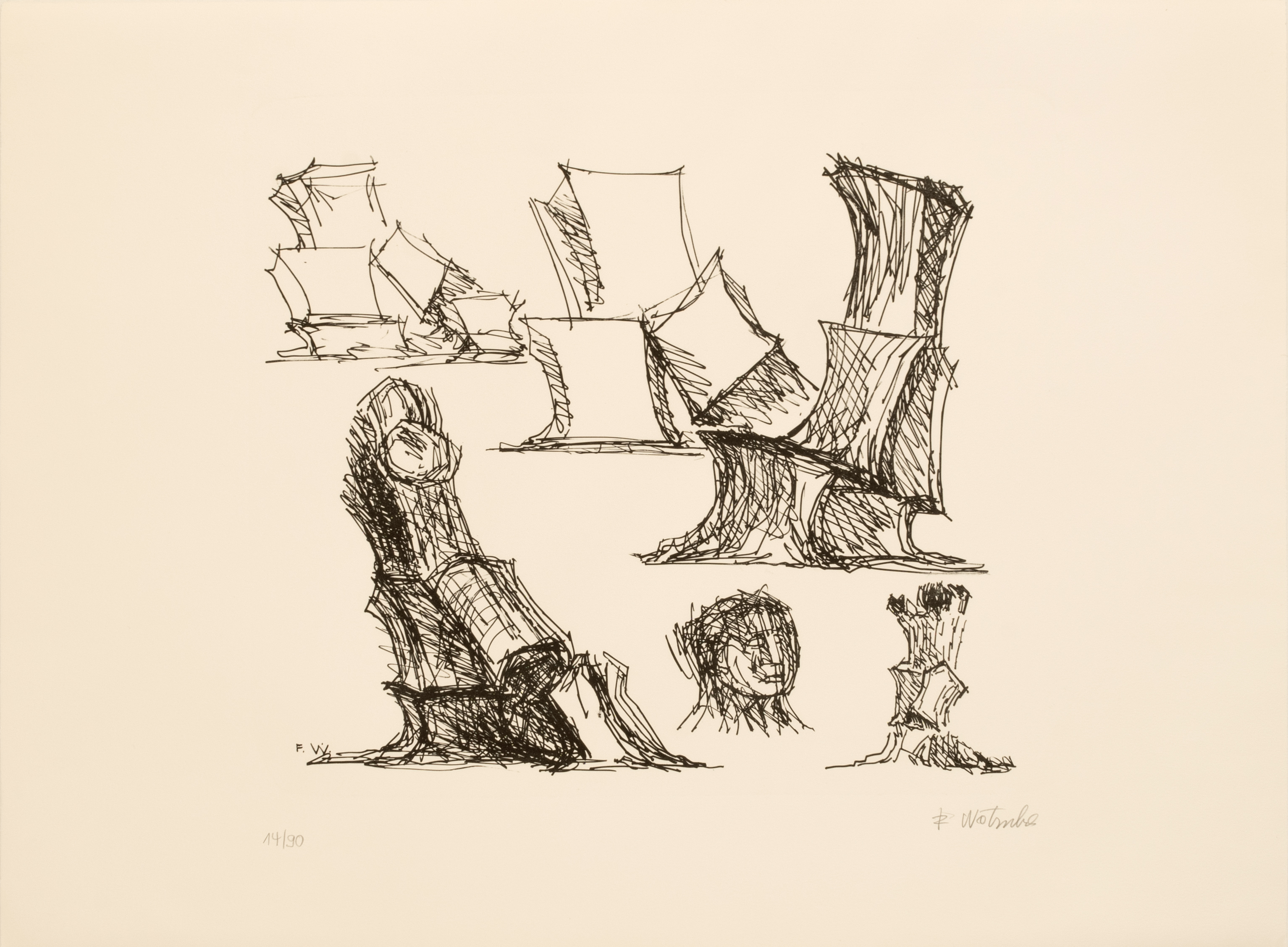 Hommage à Picasso (Roy Lichtenstein und weitere Künstler) (F) - Image 4 of 14