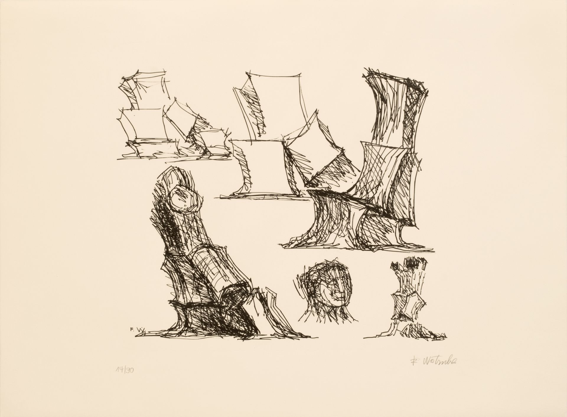 Hommage à Picasso (Roy Lichtenstein und weitere Künstler) (F) - Bild 4 aus 14