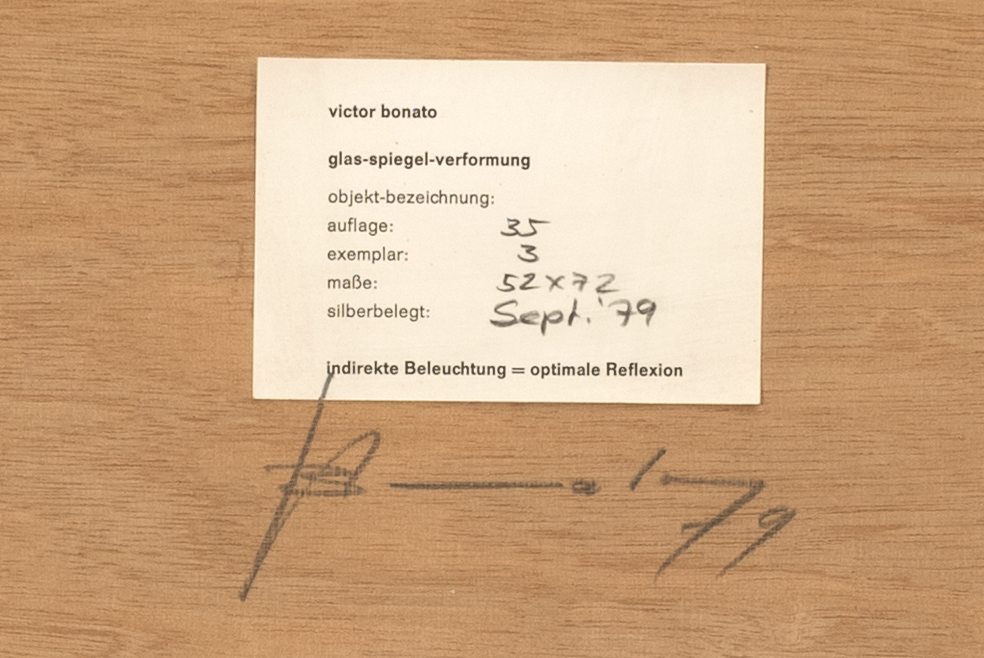 Victor Bonato (1934 Köln - 2019 Niederkassel) (F) - Bild 3 aus 3
