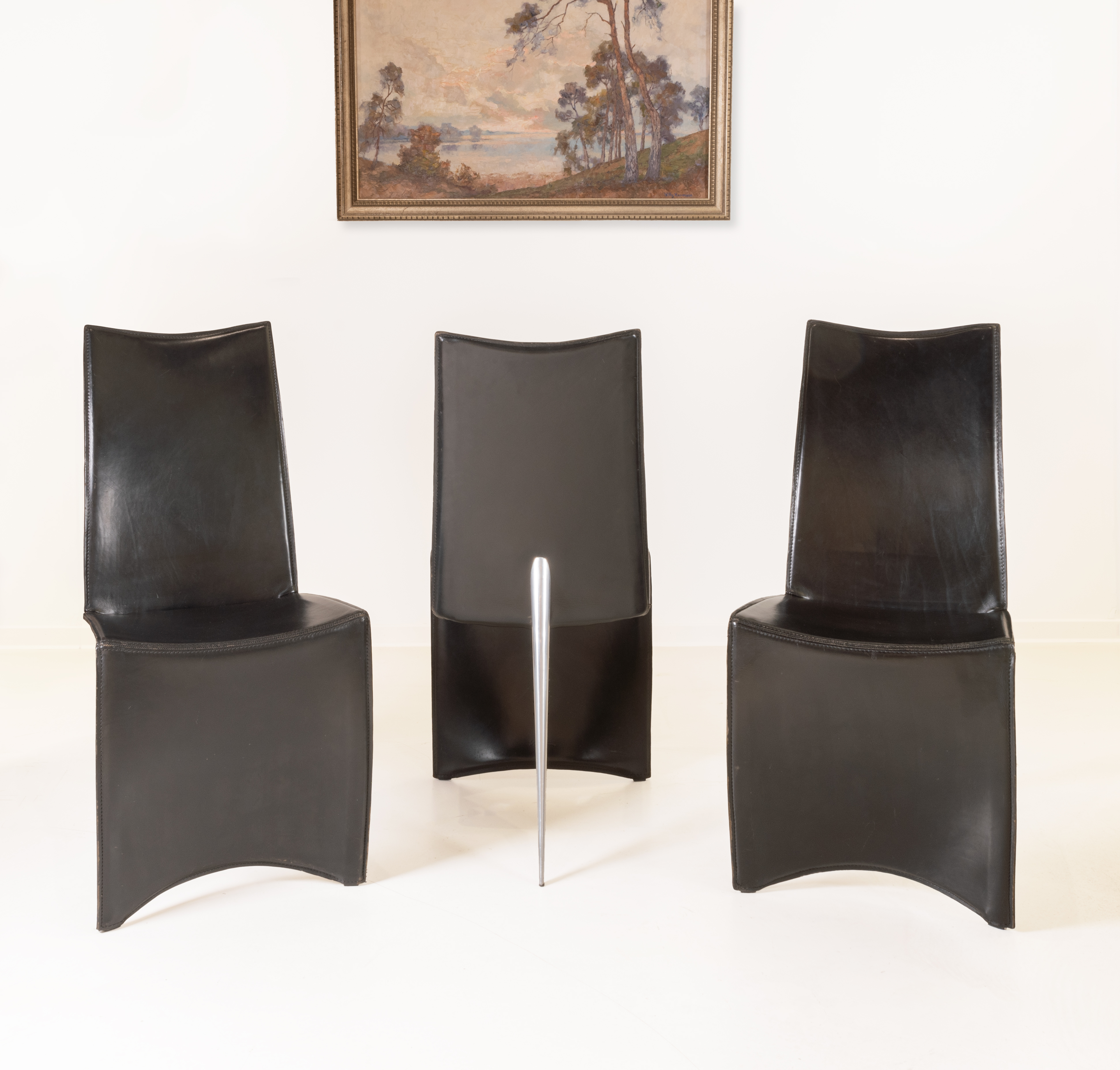 Driade Aleph drei 'Ed Archer' Stühle, Entwurf von Philippe Starck - Image 3 of 4
