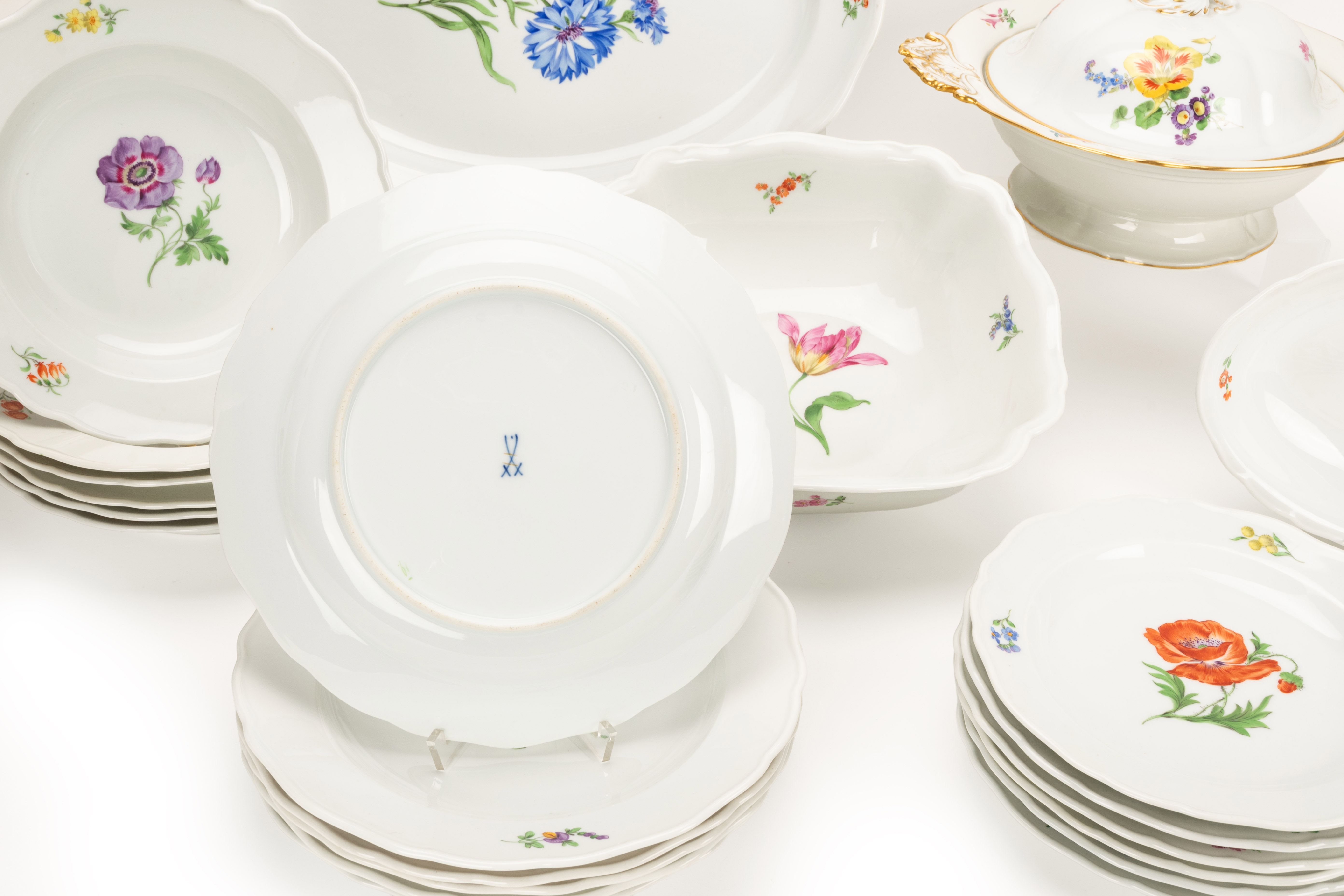 Meissen Speiseservice 'Bunte Blume' - Image 4 of 4