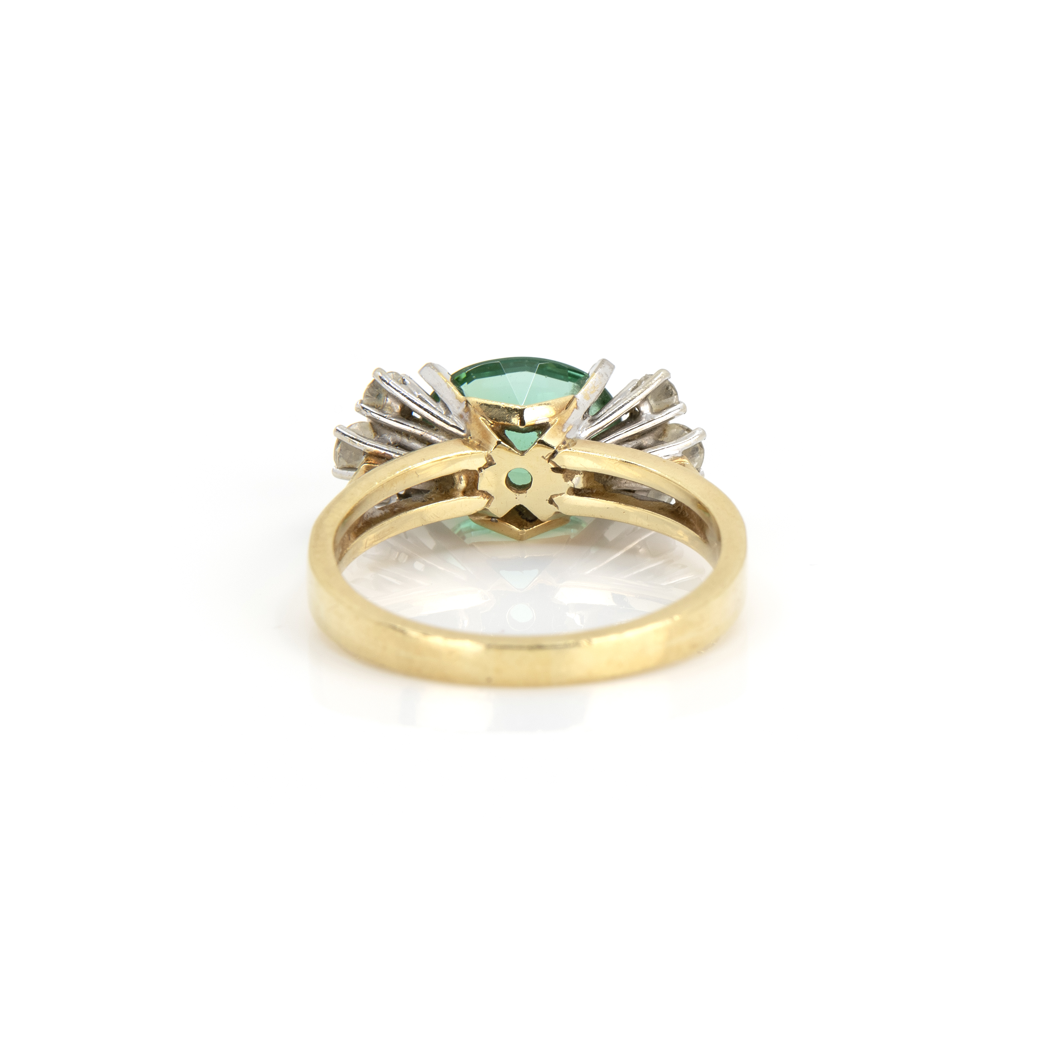 Ring mit Turmalin-Diamantbesatz - Image 4 of 5