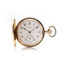 Julius Assmann Glashütte Savonette mit Uhrenkette