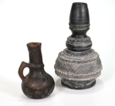 A long necked earthenware water vessel (Nam Ton) found across SE Asia including Thailand, Laos & ...