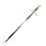 An Elizabeth II 1945-1995 commemorative sword by Wilkinson's Swords, the blade etched ' To Celebr...