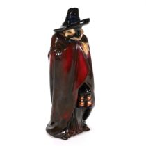 "Guy Fawkes" figurine bearing the signature "Charles Noke Sc" and the painted words "Potted by Do...