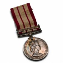 A Naval General Service Medal issued between 1952 and 1953 (Br: Omn: on Obverse of Medal) to G. C...