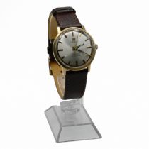 Tissot, Seastar Seven, a gentleman’s gold automatic wrist watch on a strap, Swiss control marks t...