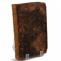 Leather bound volume "The Life of Oliver Cromwell, Lord-Protector of the Common-Wealth...". Secon...