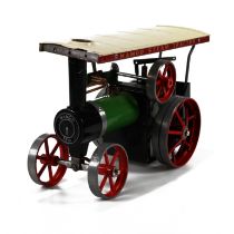 A Mamod TE1a Steam Tractor  with detachable steering rod and vapourising spirit lamp in original ...