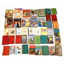 A collection of children's books including 25 by W.E.Johns, of which 18 x Biggles,  6 x Gimlet an...