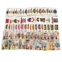 Military & Scouts Cigarette Cards. 4x Full Sets. Anstie's Scout Series- British, Colonial & Inter...
