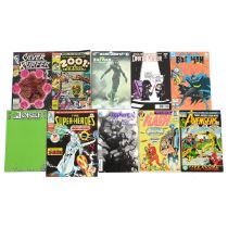 Mixed Comics - Marvel, DC (10) - Silver Surfer #9; 2001:A Space Odyssey #1; Dark Nights Batman Th...