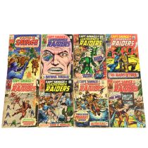 Comics, Marvel - Captain Savage and his Leatherneck Raiders (8)- Edition # 1,2,3,4,5,6,8,10. Visu...