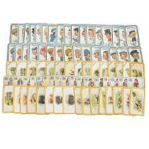 Cigarette Cards, Games x3. Carerras- The Black Cat, Greyhound Racing Game (48 cards); Carerras- T...