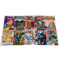 Mixed DC Comics (10): Shazam #12; Batman #375, #339; #395 #532, #284, 392; Batman & Batgirl #418;...