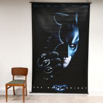 4x Batman 'The Dark Knight' extra large Cinema posters / banners c2008. Rolled vinyl with end pol...