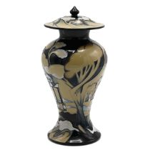 Moorcroft signed Limited Edition (1 of 3) "Cliveden" lidded vase by Nicola Slaney - acquired at a...