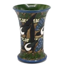 A Moorcroft very limited edition (one of three) Collectors' Club Auction vase "The Secret Seventh...