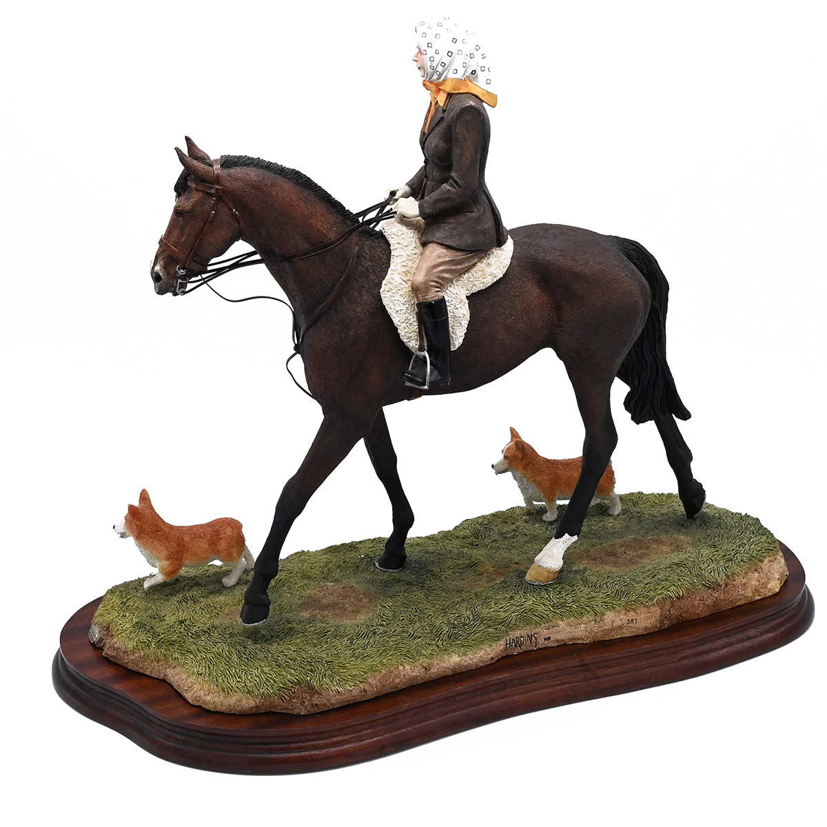 Morning Exercise at Balmoral - A Border Fine Arts limited edition (337/500) resin figure group of... - Image 2 of 3