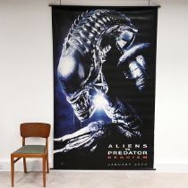 4x large Cinema posters / banners: Aliens vs Predator c2008, Pirates of the Caribbean c2007, The ...