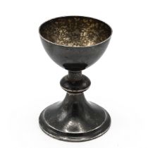 Military Interest - A George VI silver RAF Air Ministry priest's chalice, of typical form standin...