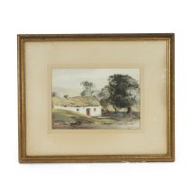 Frank J Egginton (1908-1990) A Cottage near Leenane, Connemara watercolour, signed 'FRANK EGGINTO...