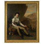 Firmin Massot (Geneva 1766-1849) Portrait of John Campbell, 5th Earl and 2nd Marquess of Breadalb...