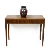Arts & Crafts yew wood side table, c1920s. Unmarked but possibly Bath Cabinet Makers. Craftsman c...