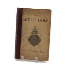 Sir W G Simpson, Bart. "The Art of Golf", First Edition 1887, Published by David Douglas, Edinbur...