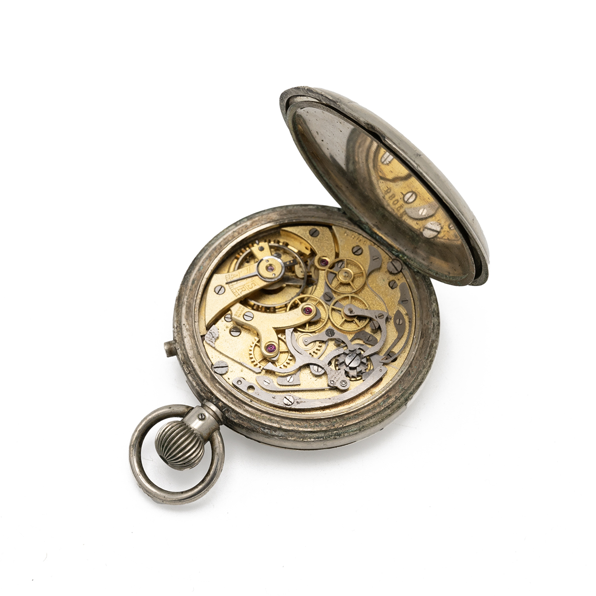 Three pocket watches. The first in a silver case with 0.935 mark above three bears indicating a S... - Bild 3 aus 6