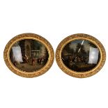 After Nicolas Lancret (1690-1743), 19th Century French School - Blind Man's Buff and A Fête Galan...