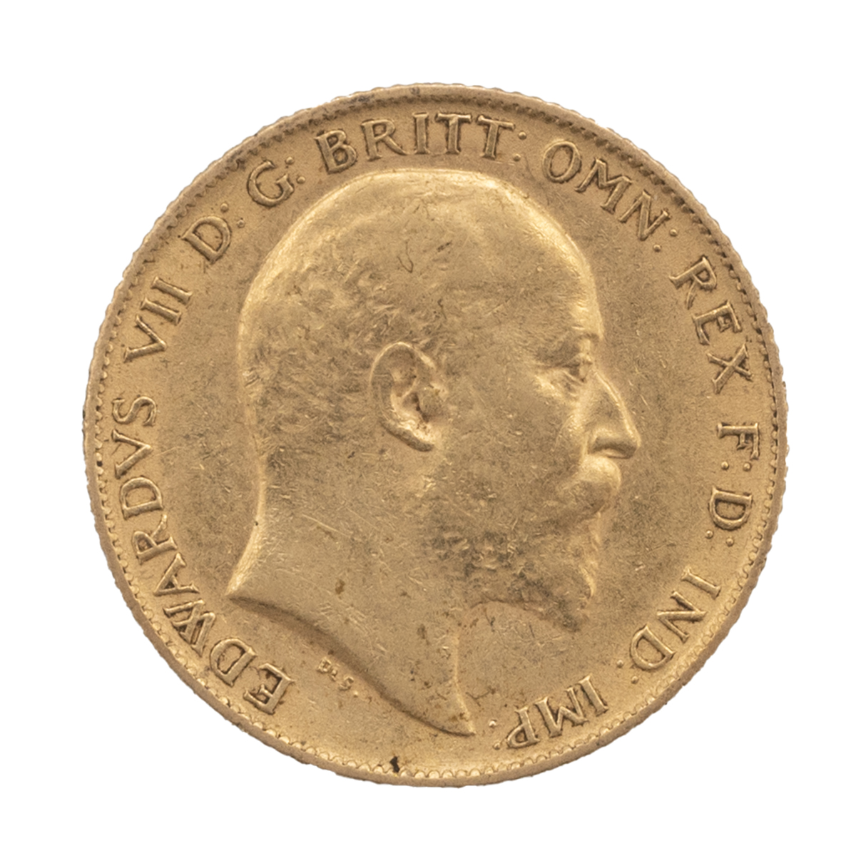 A 1910 half sovereign. (J) - Image 2 of 2