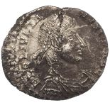 360-363 AD Julian II, the Apostate, silver AR Siliqua. Obverse: diademed draped bust of the Emper...