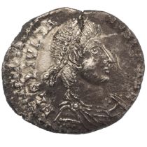 360-363 AD Julian II, the Apostate, silver AR Siliqua. Obverse: diademed draped bust of the Emper...