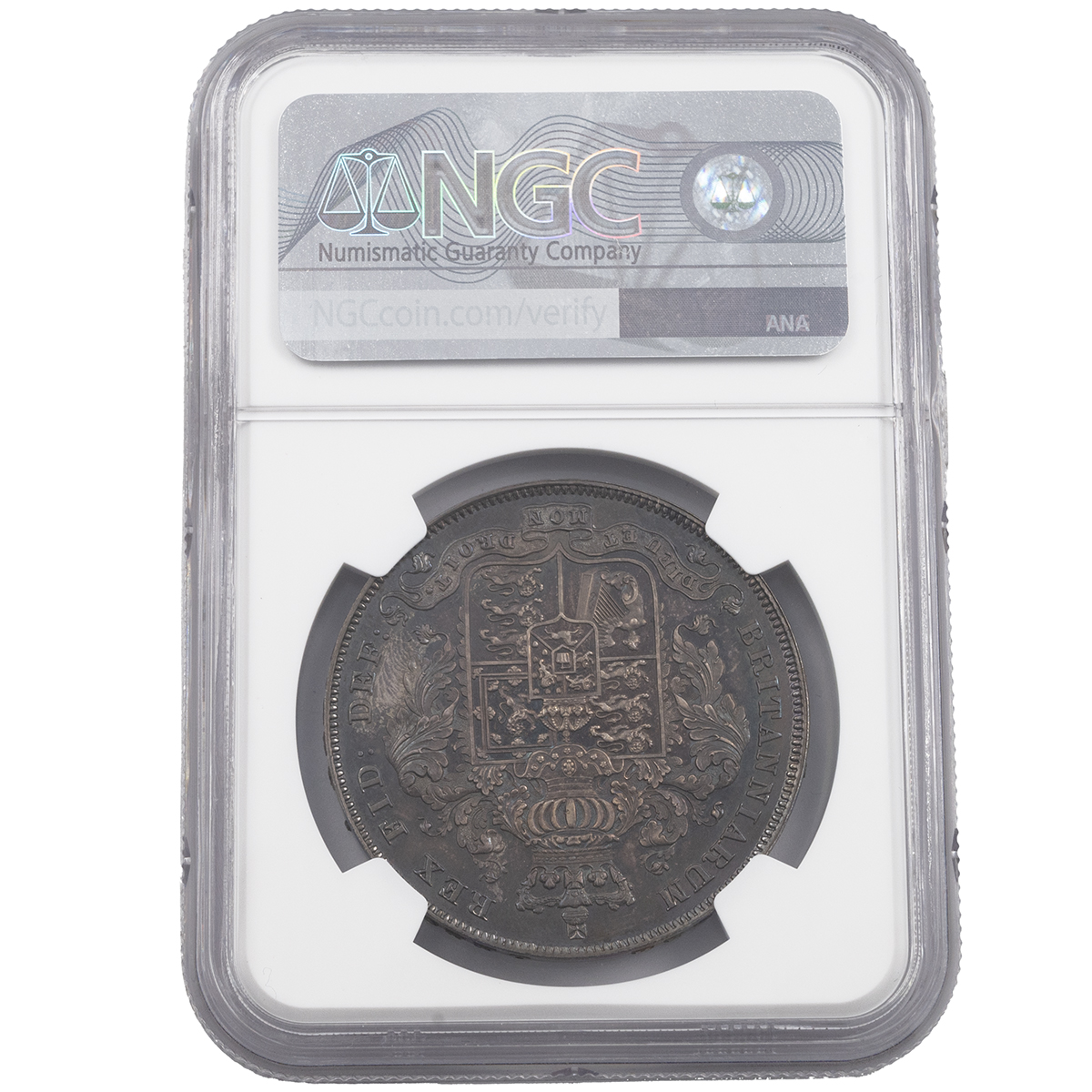 1826 proof Crown of King George IV, ex Norweb collection, graded PF 64 by NGC (S 3806, Bull 2336)... - Image 3 of 4