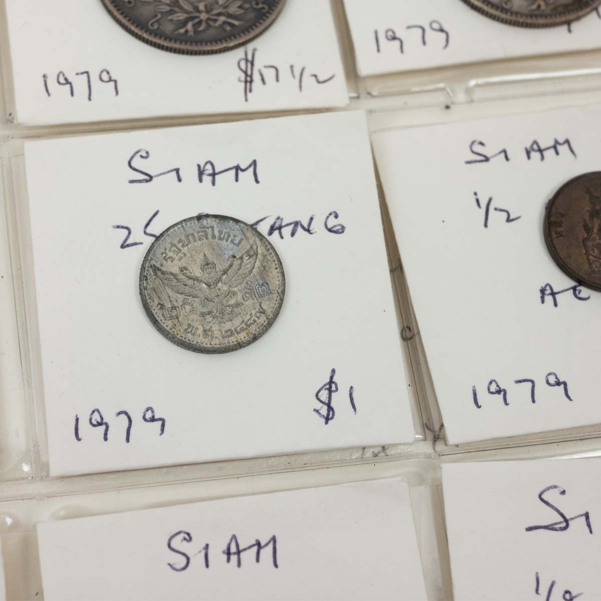 Large album of silver, copper and bronze coins from the 19th and 20th centuries. Includes histori... - Image 6 of 6