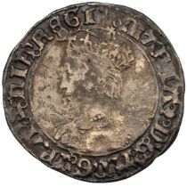 1553-1554 Queen Mary I silver Groat with pomegranate mint mark (S 2492, North 1960). Obverse: lef...