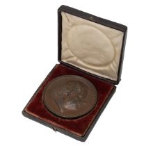 1827 Sir Walter Scott bronze medal by A. J. Stothard for S. Parker's Great Men series (BHM 1312)....
