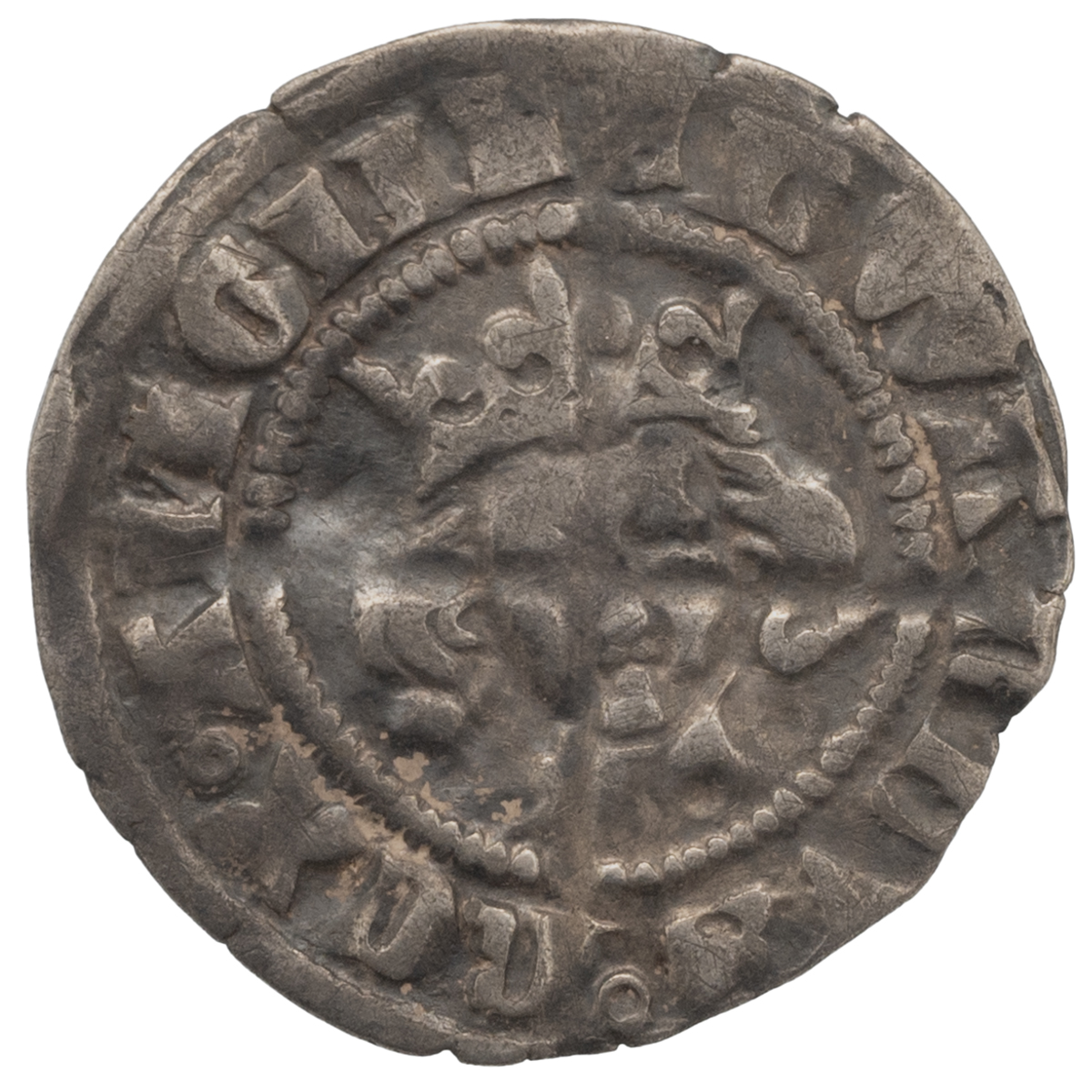 1351-1361 King Edward III silver pre-treaty period Penny, series C, London mint (S 1584, North 11...