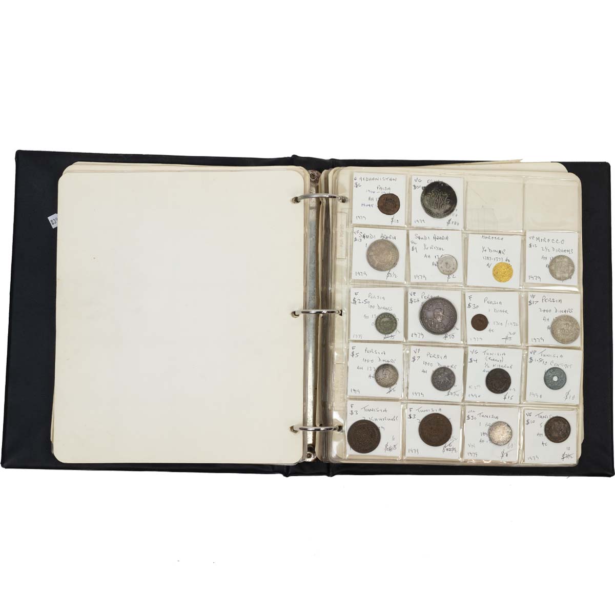 Large album of silver, copper and bronze coins from the 19th and 20th centuries. Includes histori... - Image 3 of 6