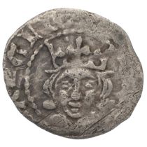 Circa 1461-1462 King Edward IV Durham mint Penny, struck with local dies (S 1988A). Obverse: faci...