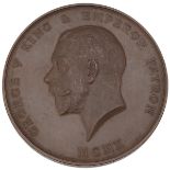 1910-dated Royal Society of Arts bronze President's prize medal (Eimer 1917, BHM 4004). Obverse: ...